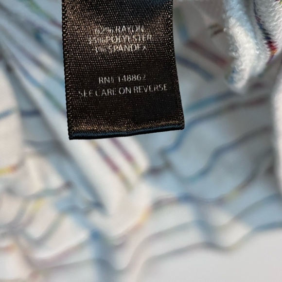 Torrid Size 4 Off Shoulder Multicolor Striped Knit Top – Plus Size 4X - Picture 14 of 16